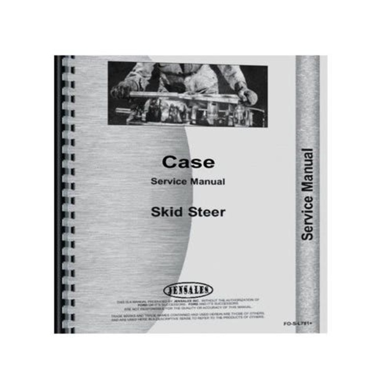 Service Manual fits Case 1845C