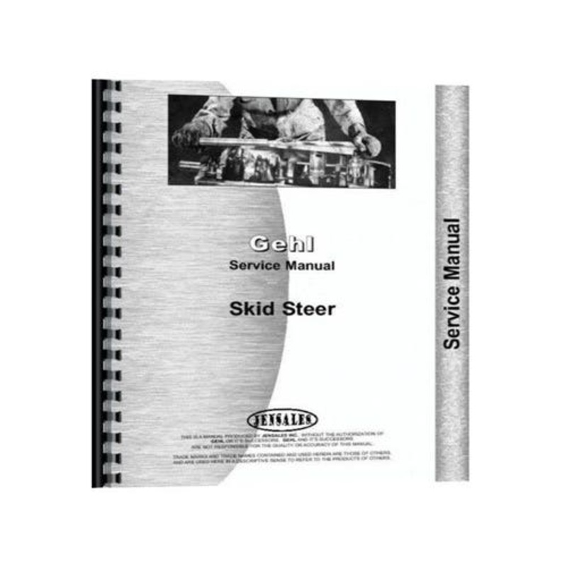 Service Manual fits Gehl HL2500A 2500
