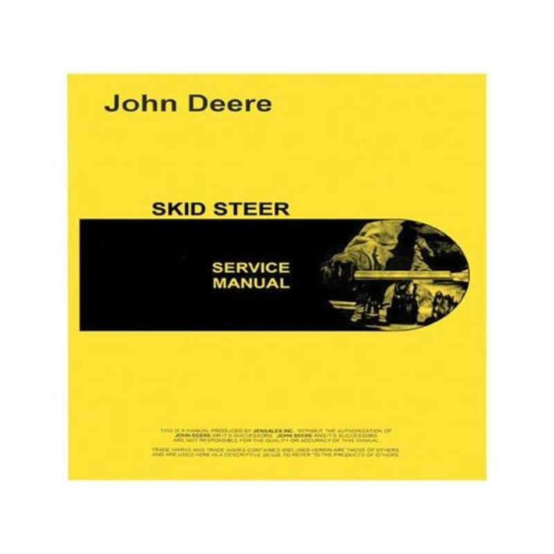 Service Manual fits John Deere 125 TM1167