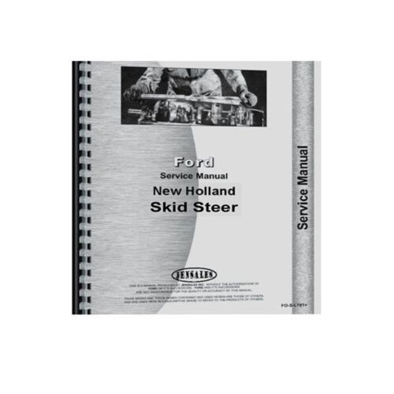 Service Manual fits New Holland L550 L553 L554 L555