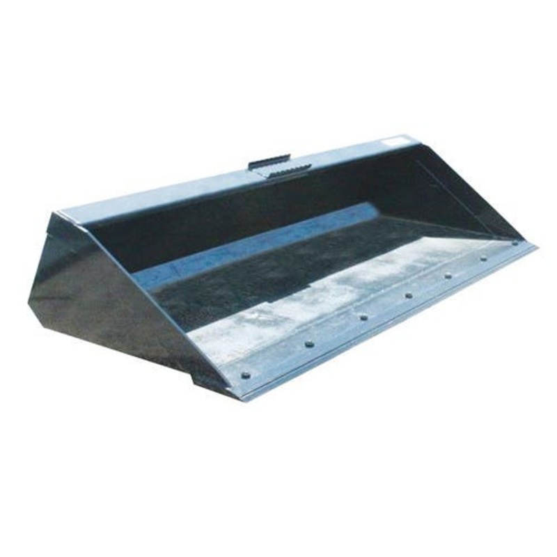 Stout - Skid Steer Material Bucket with Double Cutting Edge 84" Width fits John Deere fits New Holland fits Case fits International