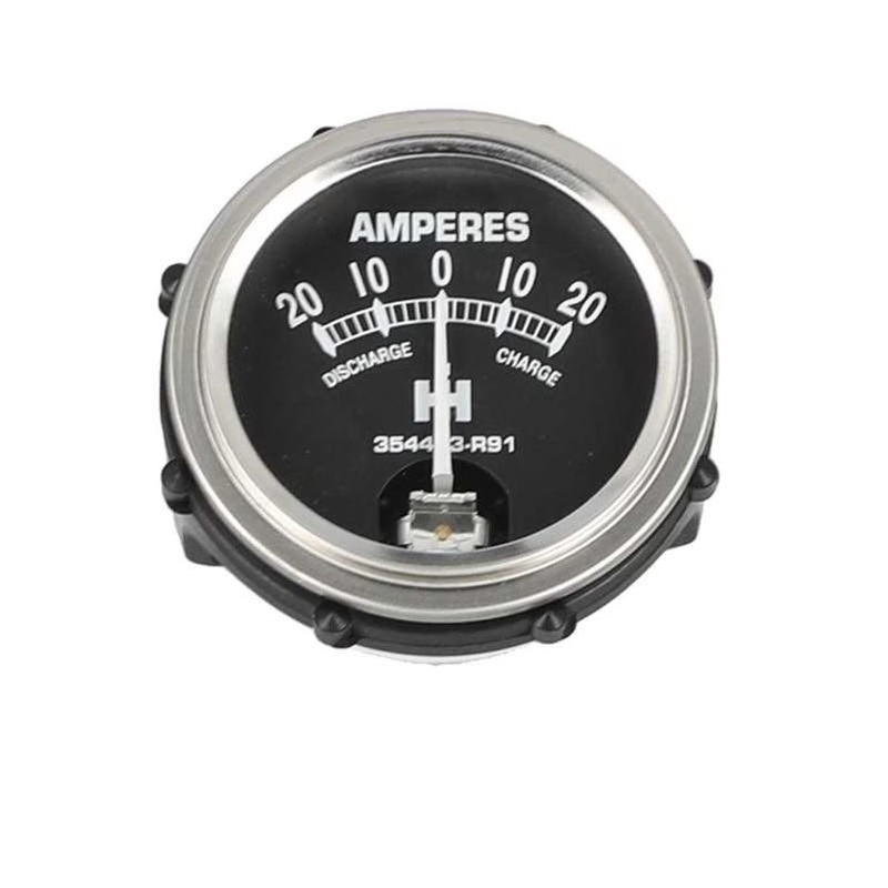 Amp Meter Gauge fits International A B C Cub H HV I4 I6 M MD O4 O6 OS4 OS6 Super A Super C Super H Super M W4 W6 W9 354473R91 fits Cub Cadet 725-3023
