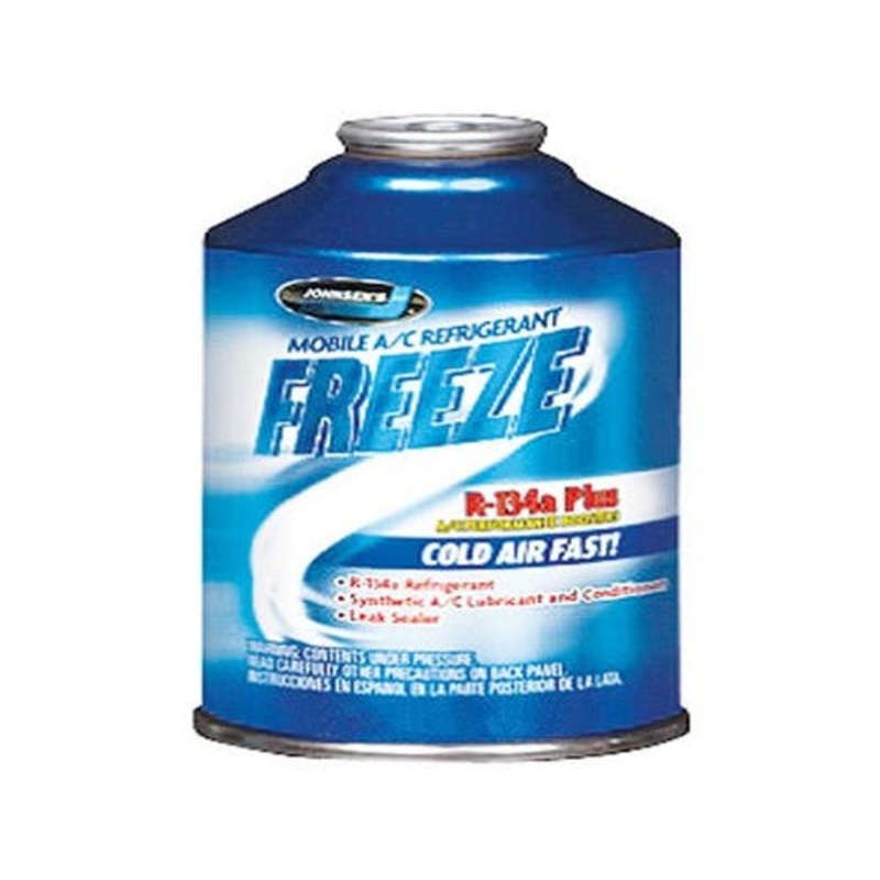 Johnsen's Freeze R134A Plus Refrigerant 12 oz. fits Fluids/Chemicals/Oil/Additives Air Conditioning Chemicals