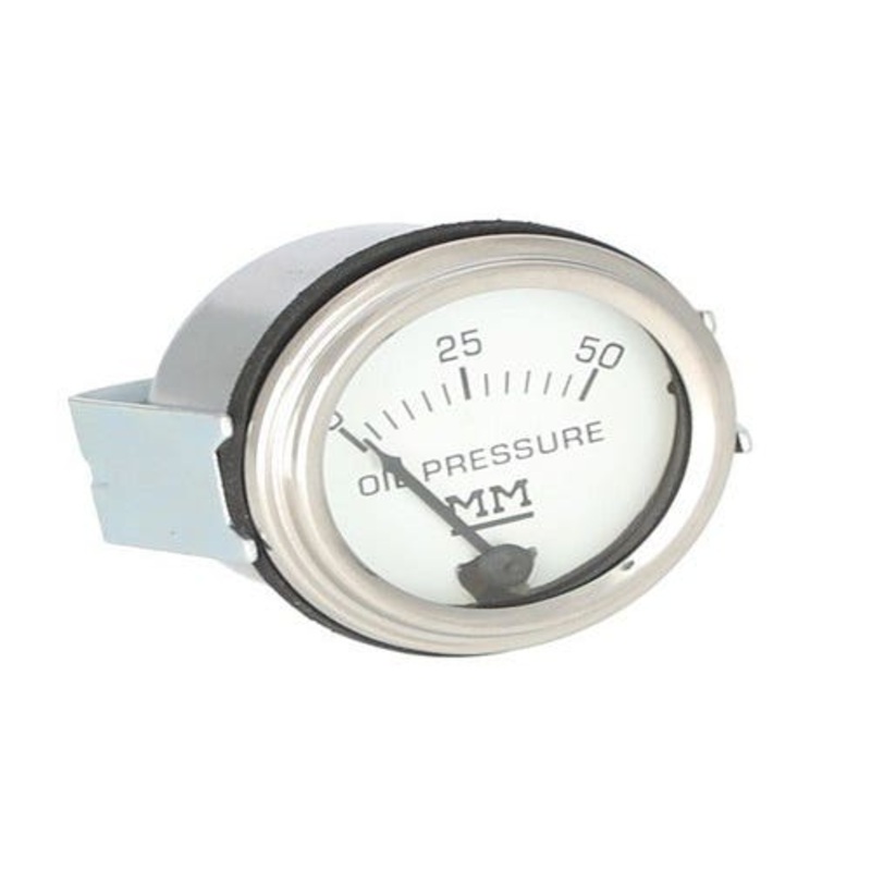 Oil Pressure Gauge Stainless Steel Bezel Restoration Quality fits Minneapolis Moline G705 G707 Jet Star M5 M602 M604 M670 Super R U Z 335 445 JT854