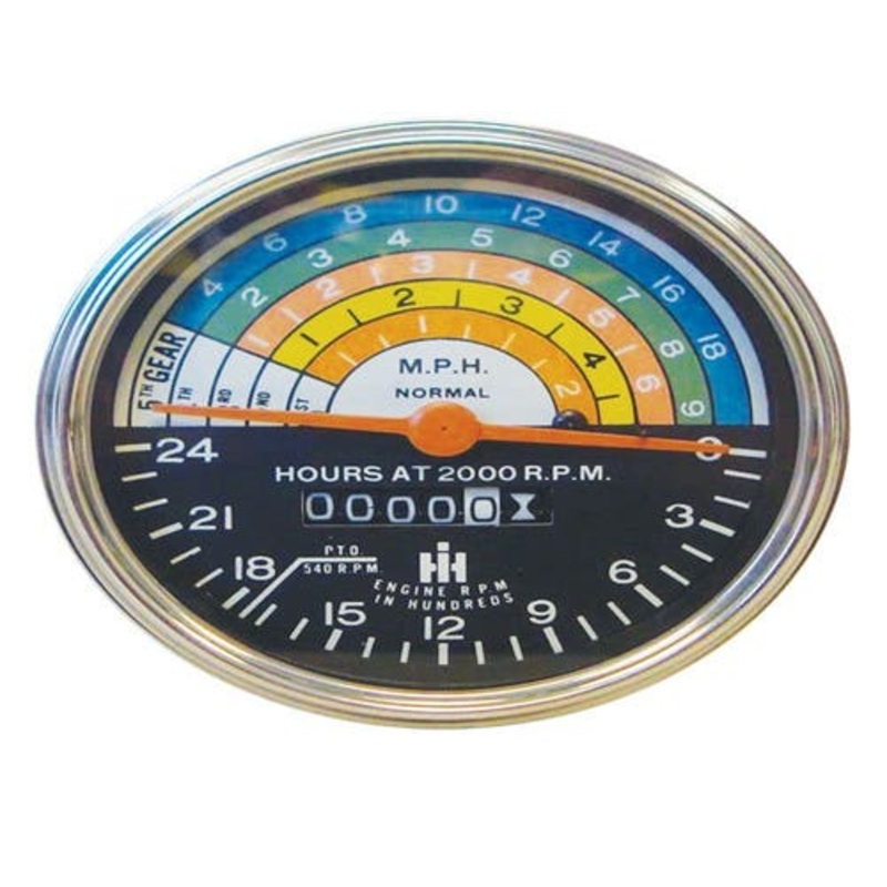 Tachometer Gauge fits International 340 340 371243R92