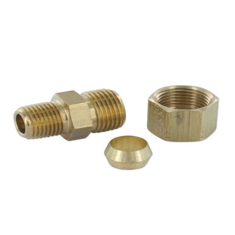 Connector - Fuel / Oil Line fits John Deere 4030 4230 D392R A258R fits Case fits International fits Massey Ferguson fits Allis Chalmers fits Oliver