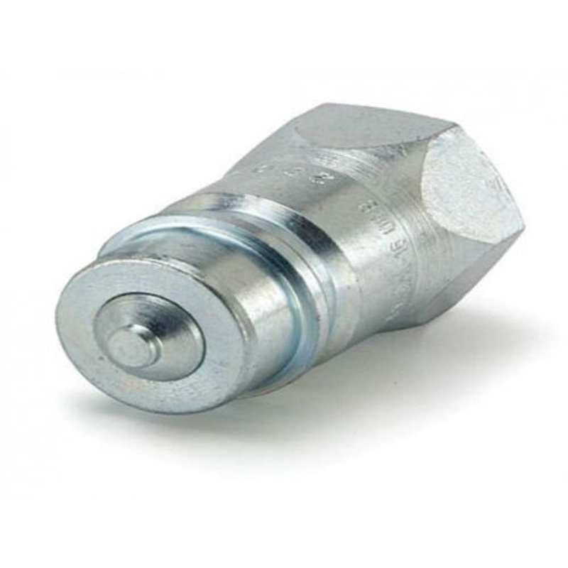 Hydraulic Coupler ISO Male Tip 1/2" x 3/4" 16 NPTF 3000 PSI fits Case BRP-DR10008     fits Farm-Oyl BR310325 fits John Deere BRAR94522