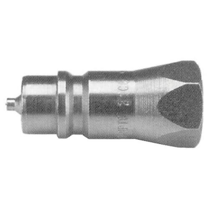 Pioneer 730-80104PDC Hydraulic Coupler Male Tip 1/2" x 1/2" x 14 NPTF fits Case BRP80104PDC     fits Farm-Oyl BR310259 fits Hydraulics 80104PDCGV