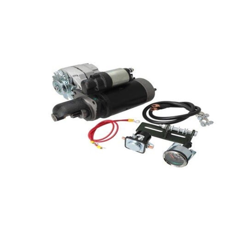 Alternator & Starter Conversion Kit - 24V to 12V fits John Deere 3010 3020 4010 4020 TY16172 SE501474