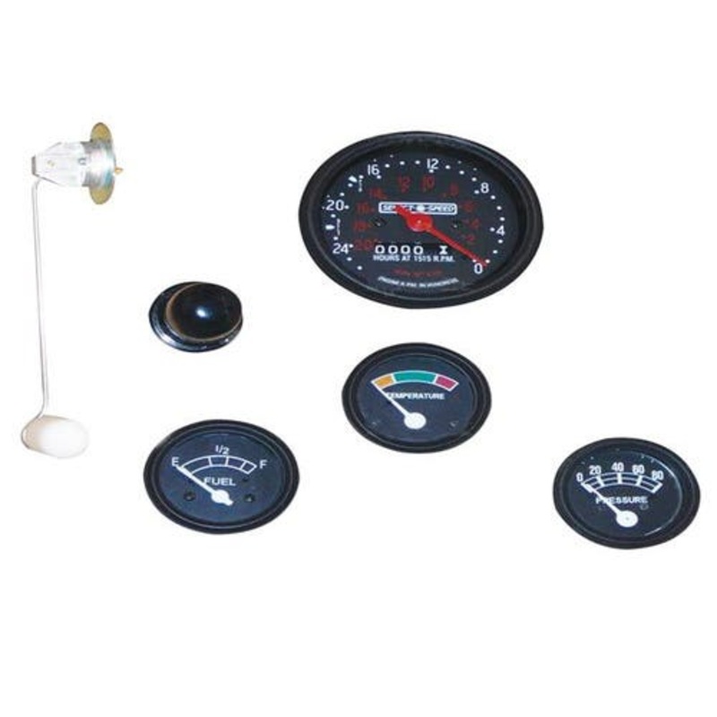 Gauge Set - 12 Volt Select O Speed Transmission fits Ford 801 901 4000 C3NN18187A C3NN18287A FAD9273A C3NN17360J