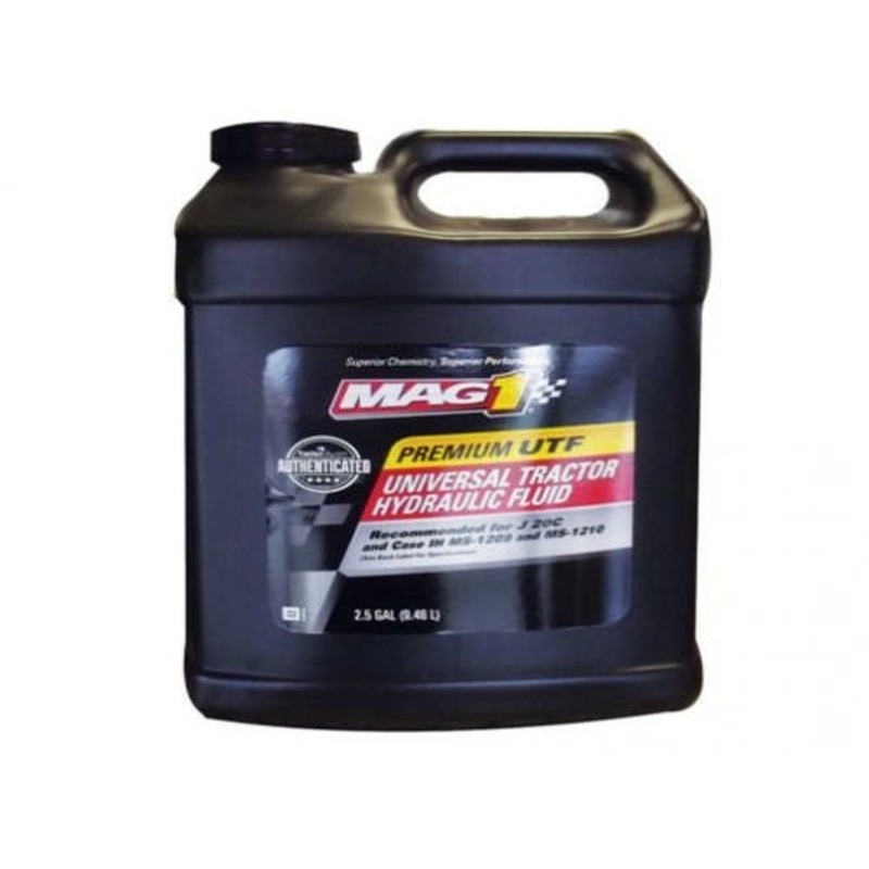 MAG 1 Premium Universal Hydraulic Tractor Fluid 2.5 Gallons fits Fluids/Chemicals/Oil/Additives Hydraulic Fluid