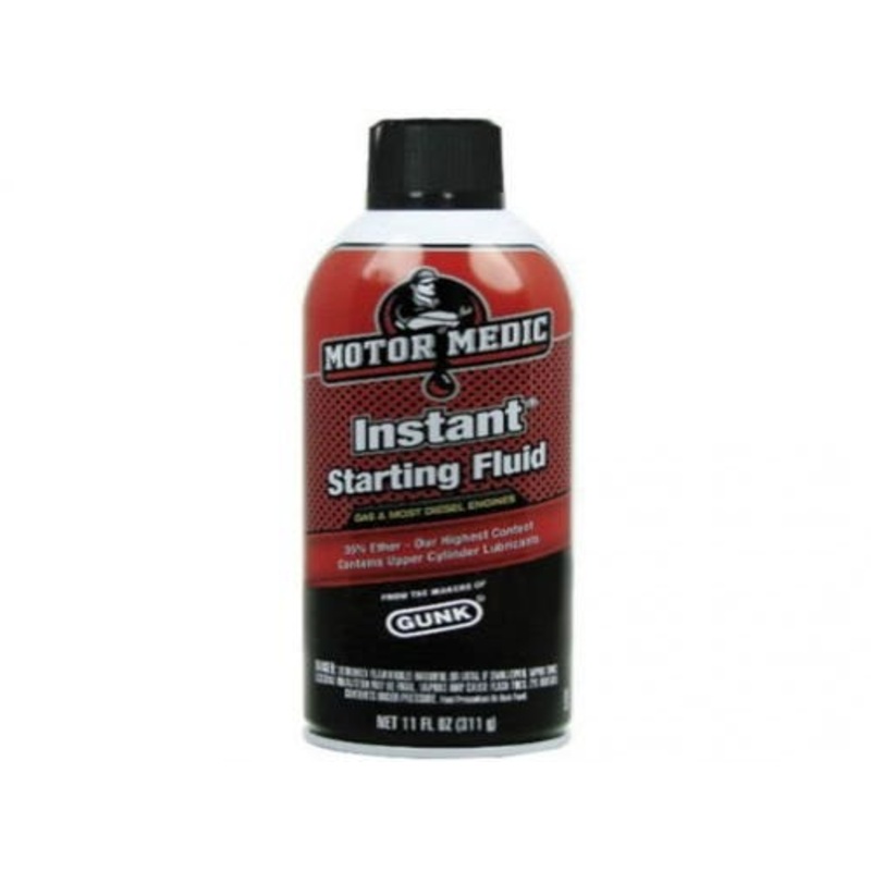 Motor Medic Starting Fluid ,11 oz. fits Fluids/Chemicals/Oil/Additives Starting Fluid