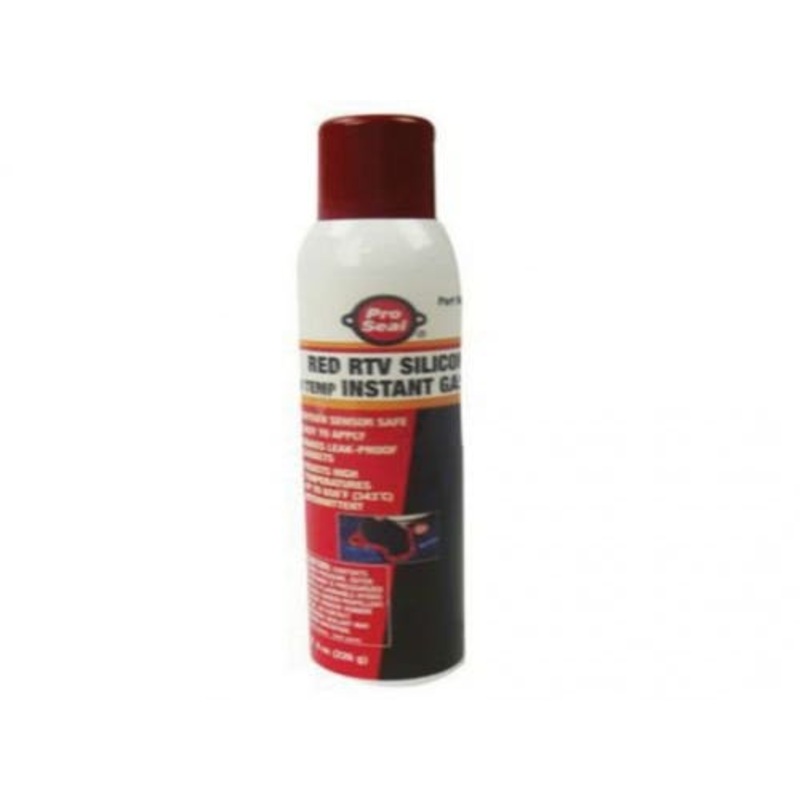 RTV Silicone Instant Gasket Red 8 oz. fits Fluids/Chemicals/Oil/Additives Silicone Sealant & Threadlock