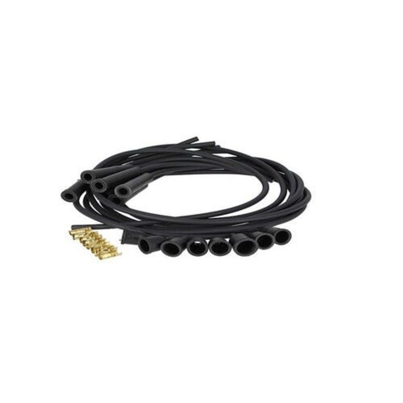 Spark Plug Wire Set - 6 Cylinder - Carbon Core - Straight Boots fits John Deere fits International fits Massey Ferguson fits Ford fits Allis Chalmers