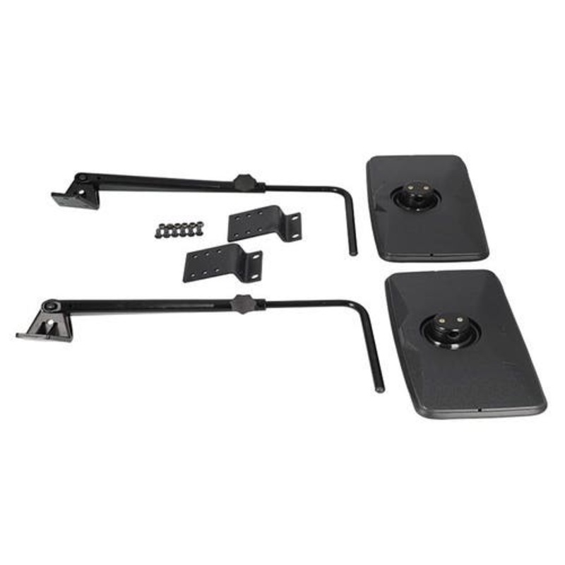 Mirror Assembly with Extendable Arms LH and RH 9" x 16" Mirrors fits Case IH 7110 7120 7130 7140 7150 7210 7220 7230 7240 7250 8920 8930 8940 8950