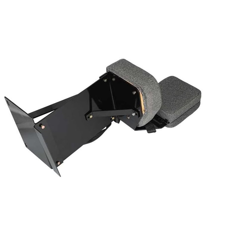 Side Kick Buddy Seat Fabric Gray fits Case IH 9110 9130 9150 9170 9180 9210 9230 9240 9250 9260 9270 9280 9310 9330 9350 9370 9380 9390 fits Steiger
