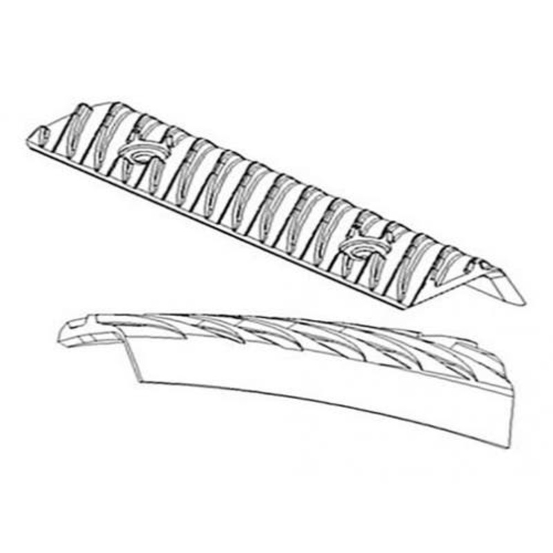 Cylinder Rasp Bar Kit - Standard fits International 1440 1460 1470 fits Case IH 1640 1644 1660 1666 1670 2144 2166 2344 2366 OIHC1440CA 1324583C1