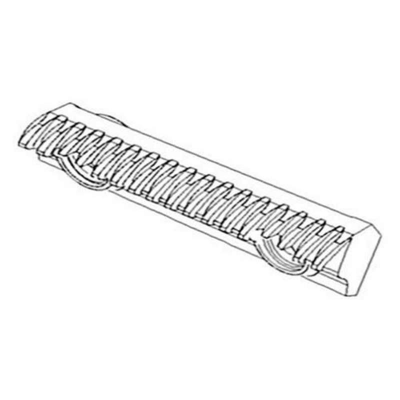 Cylinder Rasp Bar Kit - Right Hand fits New Holland CR970 CR9070 CR9080 84060997