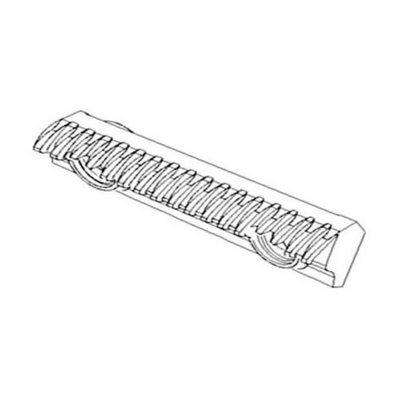 Cylinder Rasp Bar Kit Trailing - Right Hand fits New Holland CR920 CR940 CR960 CR9040 CR9060 TR85 TR87 TR88 TR89 TR97 TR98 TR99 TR86 TR96 9800346