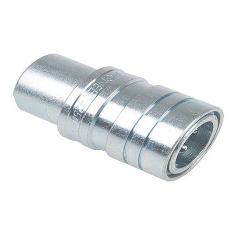 Hydraulic Female Body 1/2" NPT 3000 PSI fits Case BRP-4250-4      BR1994568C1 fits Farm-Oyl BR310196 fits Tisco BR4250-4 fits Hydraulics 42504GV