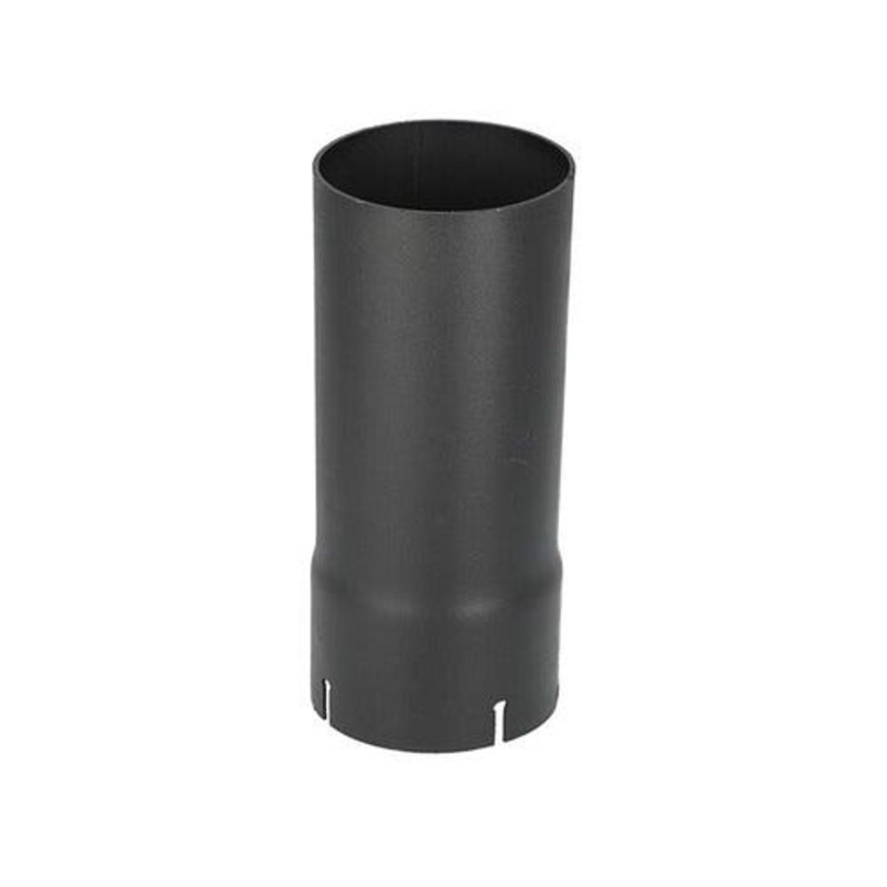 Exhaust Stack - 3-1/2" x 12" Straight Black