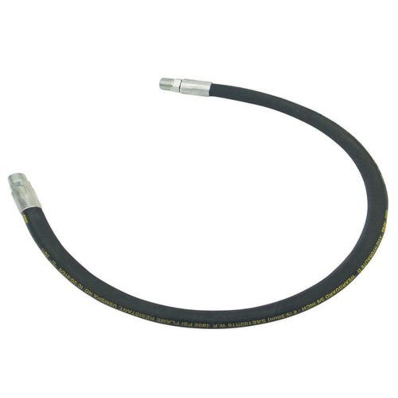 Hydraulic Hose 30" x 3/8" with 3/8" NPT Rigid Male Ends fits Hydraulics 45A330 45A3302 61C36 62C30 6NP30 H312M30 H31-2M-30 H322M30 H32-2M-30