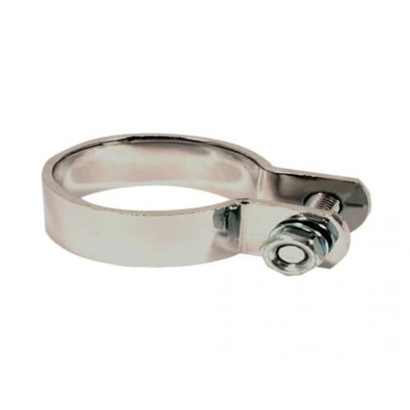 Muffler Clamp 4-1/4" 1 Bolt Chrome Plated