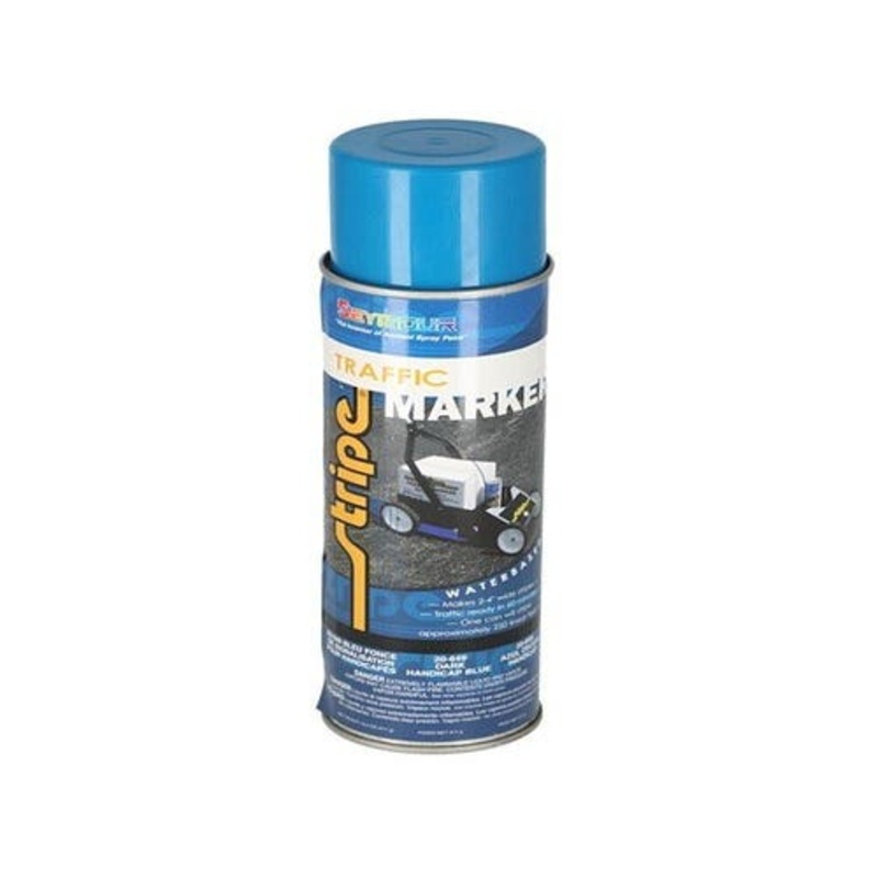 Parking Lot Striping Blue Aerosol fits Paint Universal