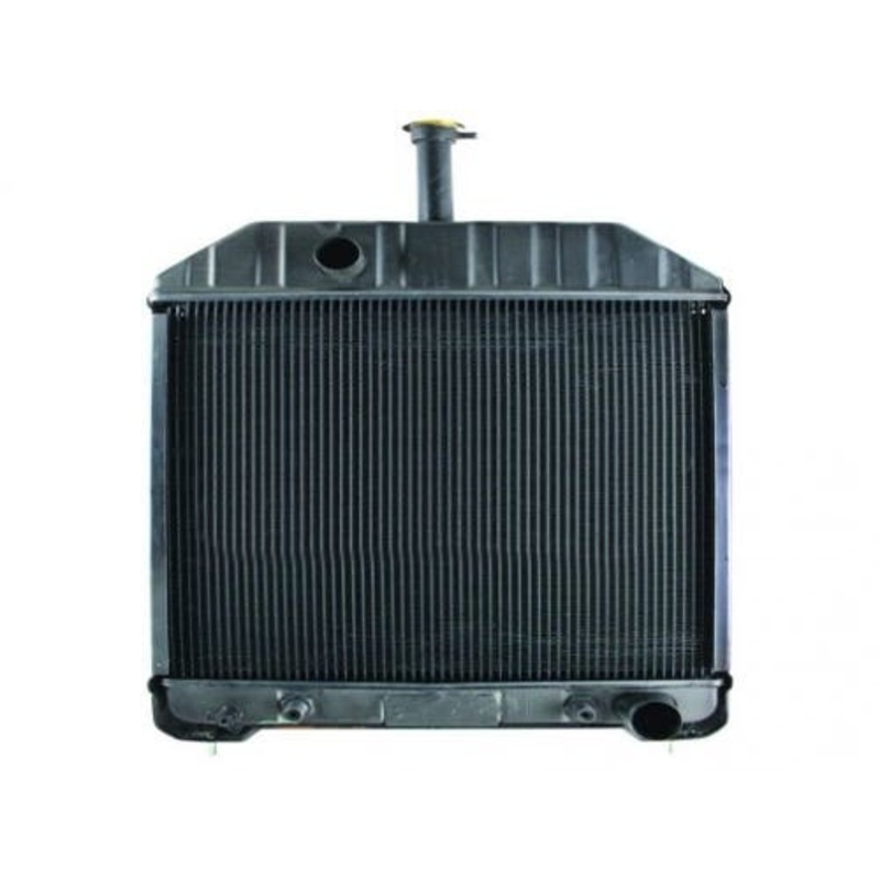 Radiator fits Ford 455D 555 555C 555D 655C 455C 575D 655D 675D 455D 555 555C 555D 655C 455C 575D 655D 675D F2NN8005DA15L E7NN8005CA 82847506