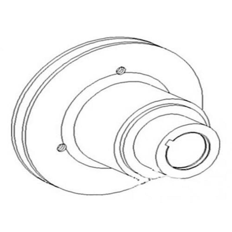 Crankshaft Pulley fits Massey Ferguson 230 TO35 20D 20F 30D 30E 40E 2135 2200 2500 4500 20 40 20C 30B 203 205 135 150 235 245 35 35X 50 65 734628M1