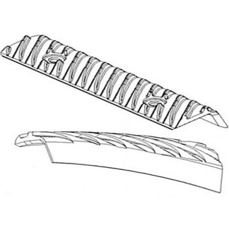 Cylinder Rasp Bar Kit Hardened - Red fits International 1440 1460 1470 fits Case IH 1640 1660 1666 1670 2144 2166 2344 2366 OIHC1440 OIHC1440H V12062