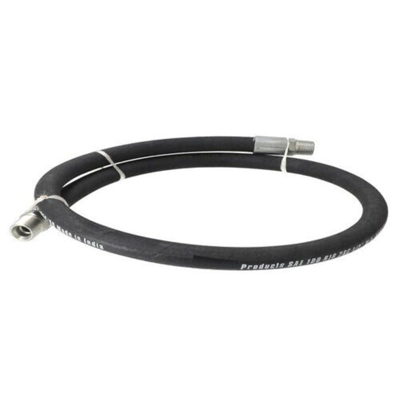 Hydraulic Hose 48" x 1/2" with 1/2" NPT Rigid Male Ends fits Hydraulics 81C48 82C48 8NP48 H412M48 H41-2M-48 H42-2M-42 H422M48 H42-2M-48 TY3010 TY3031