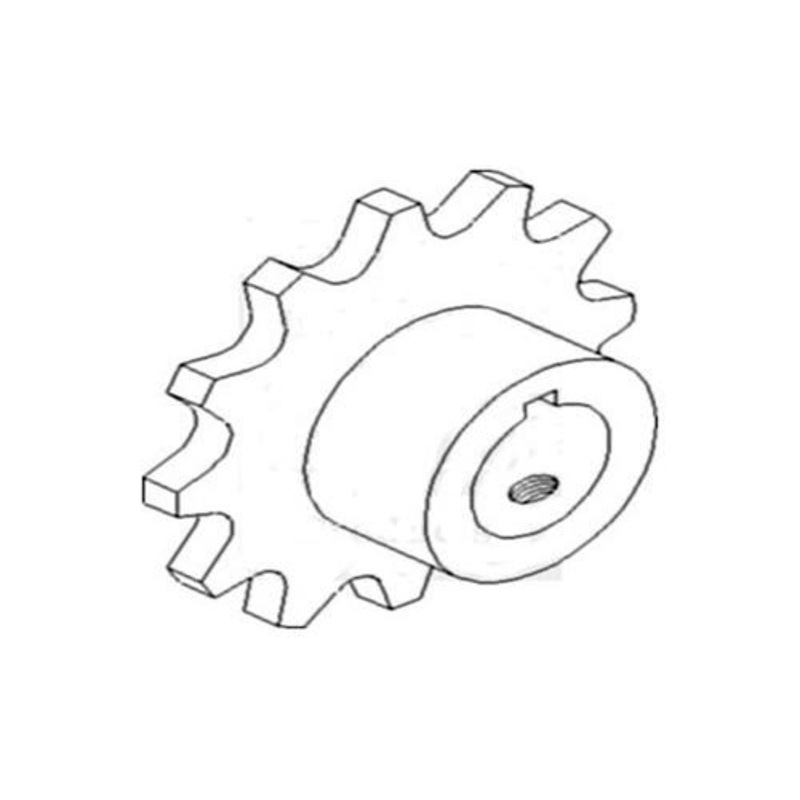 Sprocket - Grain Platform Reel Drive fits New Holland 72C 74C fits Case IH 1010 1020 2010 2020 2042 1688 2188 2388 129967A1 87035837 87450165