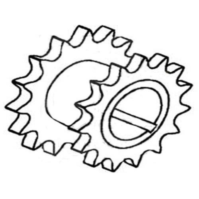 Sprocket - Upper Unit Drive fits Gleaner 430 432 440 620 630 820 70595642 70586190