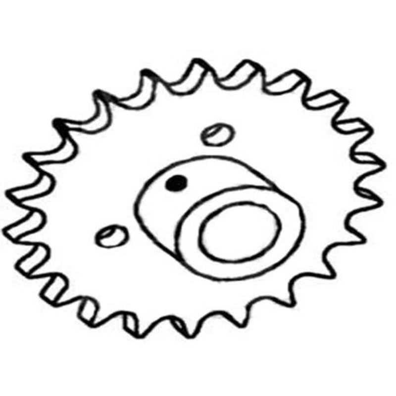 Thresher Raddle Drive Sprocket fits Gleaner L L2 L3 M M2 M3 71166372