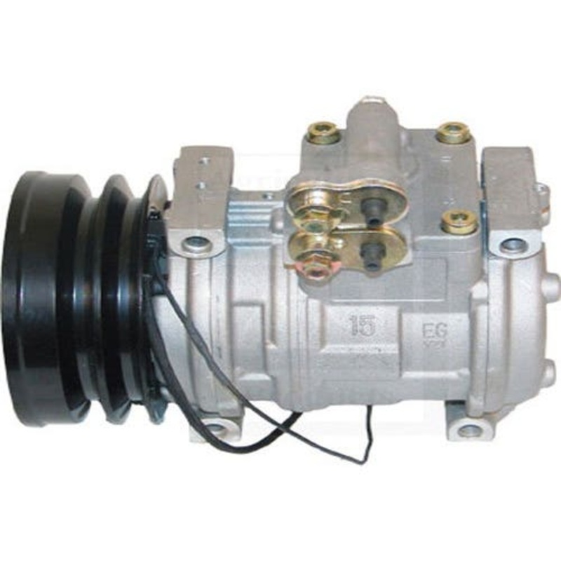 Air Conditioning Compressor fits John Deere 2054 6650 6750 6850 6950 2256 2258 2264 2266 6610 6710 6810 6910 7200 7300 7400 7500 7700 7800 AZ44541