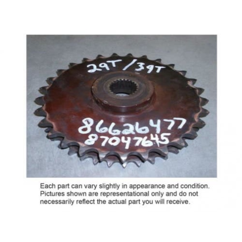 Used Pickup Drive Sprocket fits New Holland BR740 BR740A BR750 BR750A BR780 BR780A BR7060 BR7070 BR7090 87047645 86626477