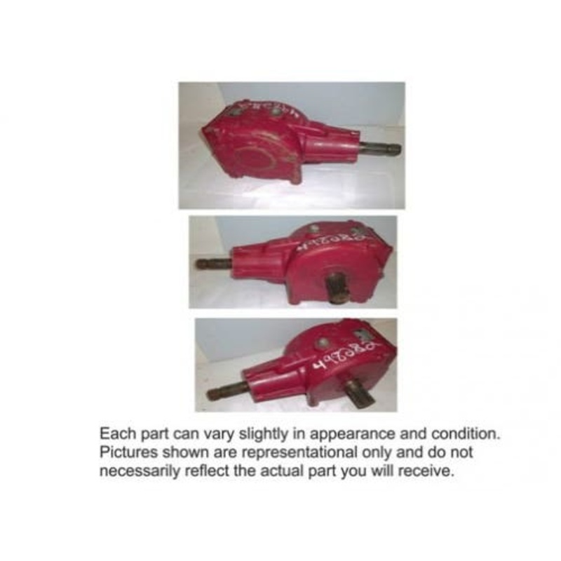 Used PTO Gear Box Assembly - 1000 RPM fits Case IH RB455 RB465 RB564 RB565 RBX562 RBX563 RBX564 87344585 fits New Holland Roll-Belt 560 87344585
