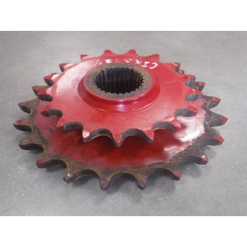 Used Sprocket - Double Left Hand Rotor Drive fits Case IH RB454 RB464 RBX452 RBX453 RBX462 RBX463 fits New Holland BR740A BR750 BR750A BR7060 BR7070