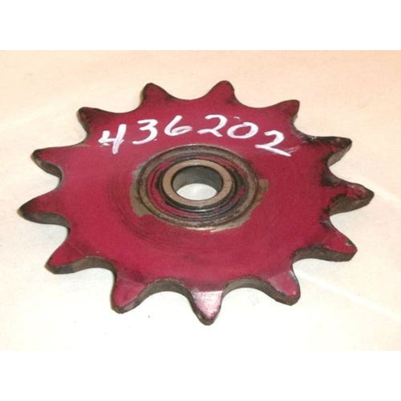 Used Sprocket - Idler fits Case IH RBX461 RBX462 RBX463 RBX552 RBX553 RBX561 RBX562 RBX563 SBX550 87362667 fits New Holland TR89 TR97 TR98 87011880