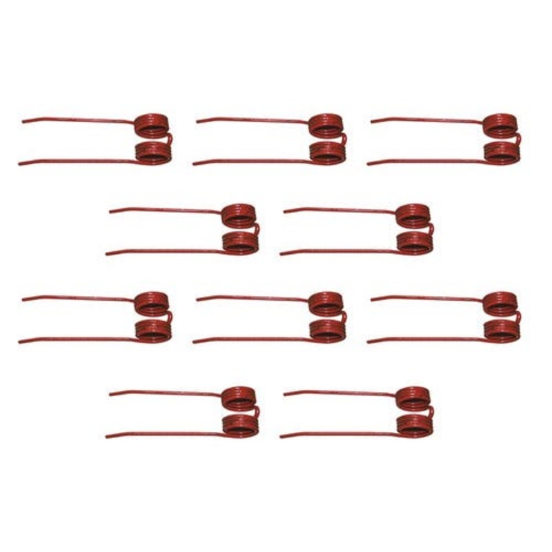 Baler Pickup Tooth 10 Pack fits Case IH 8520 8530 8545 8550 8555 700703860 fits Hesston 4450 4570 4590 4650 4655 4690 fits New Idea 7205 7210 7215