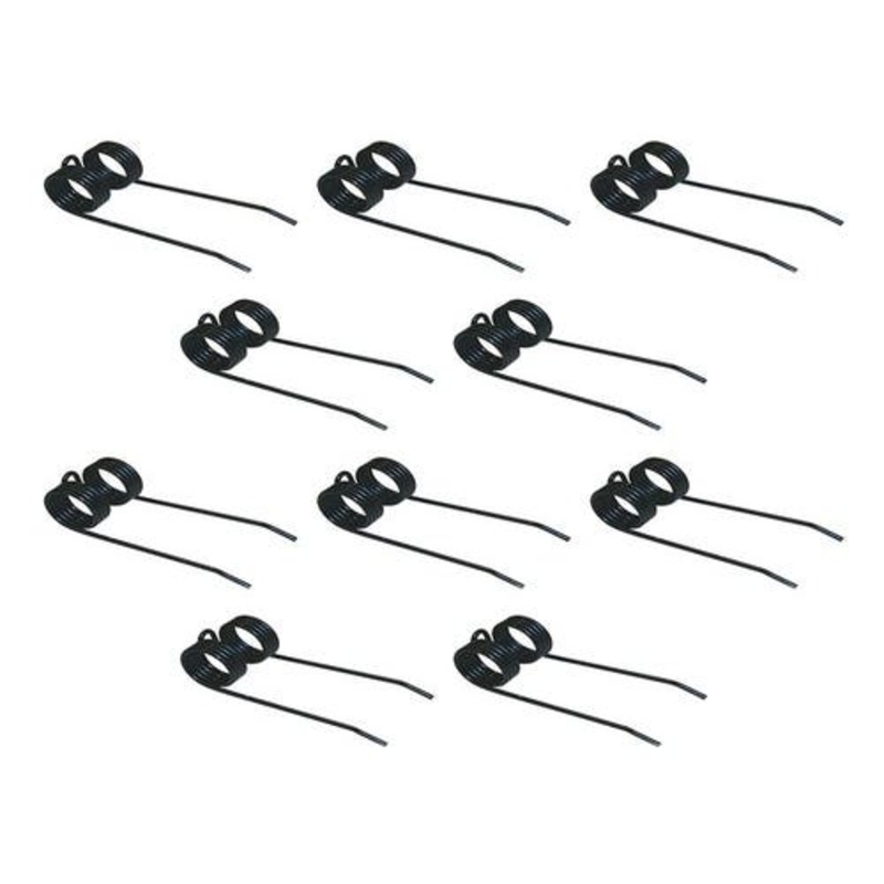 Baler Pickup Tooth - Double Tine 10 Pack fits Case IH RS451 RS551 RS561 RS561A 8435 8575 fits Hesston 846A 856A 845 545 855 856 4755 700714826