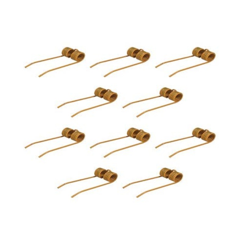 Baler Pickup Tooth - Double Tine 10 Pack fits New Holland 166 568 580 848 853 570 855 565 575 788853 TENH1D2 86641710 86595844