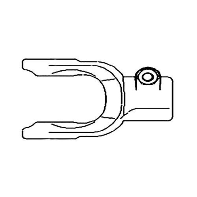 Implement Yoke - 1-3/4" fits New Holland 590 590C BB940P BB940P BB940R BB940R BB940S BB940S D1010S 84045872 fits Case IH LBX331P LBX331S LBX331R