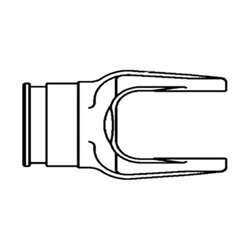 Inboard Yoke fits New Holland D800 D1000 853567 fits Case IH 3206 853567 W356906