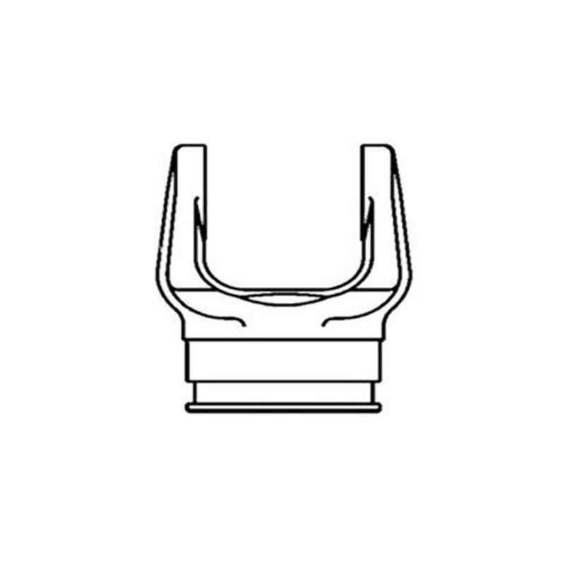 Inner Tube Yoke Free Rotation fits New Holland BR7060 BR7070 BR740A BR750A BR780A 87517829 BP204S66855