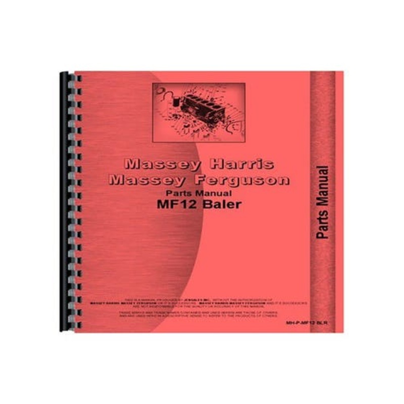 Parts Manual fits Massey Ferguson 12
