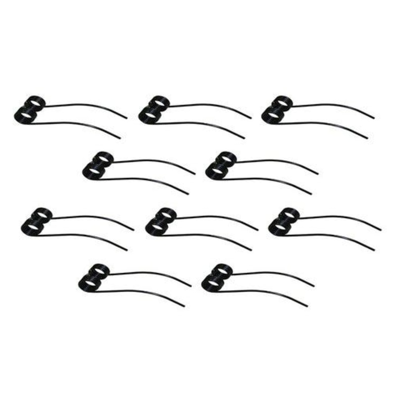 Baler Pickup Tooth 10 Pack fits Massey Ferguson 1440 1450 1560 1053394M1 fits Vermeer 403F 403G 504F 504G 605E 605F 605G 4059001 4059-001 PMV-3 TEMF2D