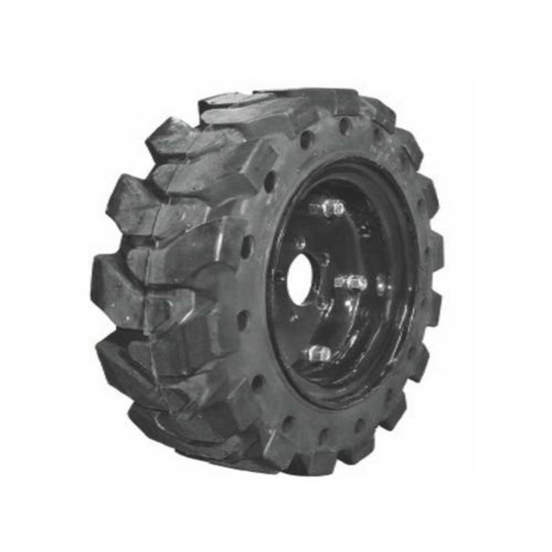 Solid Tire - 5.70 x 12 - Left Hand fits John Deere 60 375 3375 375 fits New Holland L250 L255 fits Bobcat S70 453 463