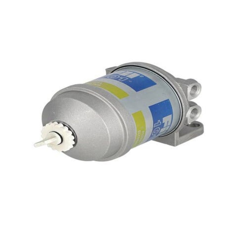 Diesel Fuel Filter Assembly - CAV type Metal Bowl with drain 1/2" Ports fits International 3043645R91 fits Massey Ferguson 135 165 175 3597838M91
